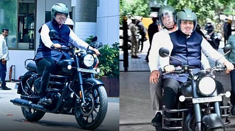 Chief Minister 'Royal' entry |