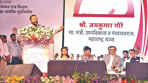 Jaykumar Gore | महाराष्ट्र हे 5 लाख घरे बांधणारे देशातील पहिले राज्य : ना. जयकुमार गोरे