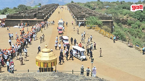 Raigad Fort Shelter Shed