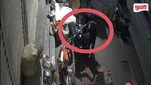 Beed Theft News | साळेगावमध्ये चोरीच्या उद्देशाने आलेले चोरटे झाले CCTV कॅमेऱ्यात कैद