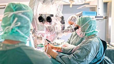 Brain transplant science |
