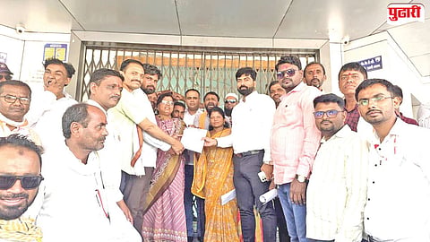 Beed Farmer Protest