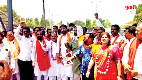 Jalna Rasta Roko Protest