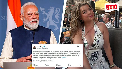 Helle Lyng PM Modi