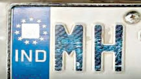 HSRP number plate |