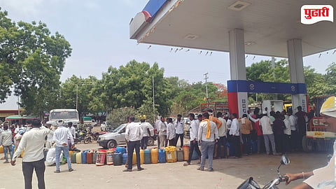 Shevgaon fuel shortage