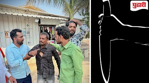 खून केलेल्या आरोपीला खामखेडा परिसरात पकडण्यात आले.