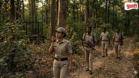 Chandrapur Forest Department Alert Mode