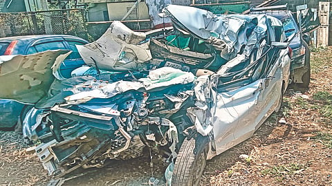 Belgaum Accident: भरधाव कारची ट्रकला धडक; एक ठार