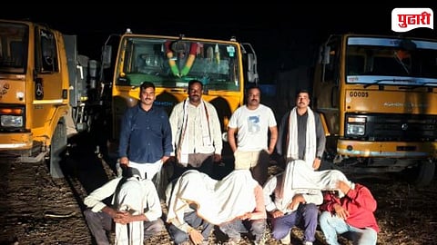 Buldhana Five Tippers Seized