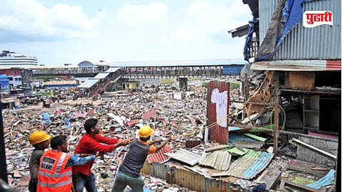Mumbai Slum Demolition