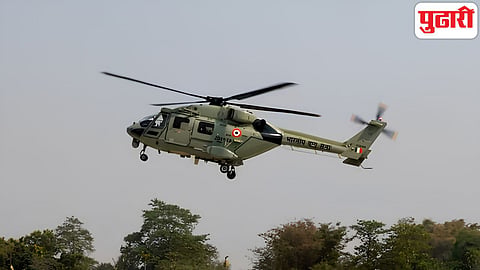 Army Helicopter Crash Leh