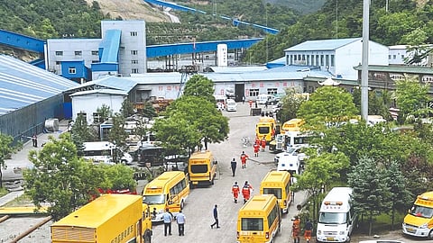 China coal mine blast |