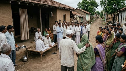 Bhandara News : मुलाच्या निधनाचा धक्का असह्य; आईनेही सोडले प्राण; खैरना गावात मायलेकावर एकाच वेळी अंत्यसंस्कार