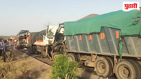 Dhule accident news | धुळ्यातील लळींग घाटांमधील तिहेरी अपघातात 6 ठार, 26 जखमी