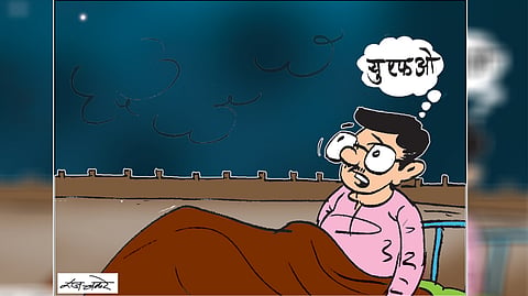 पहिला चहा | उडणारे झुरळ!