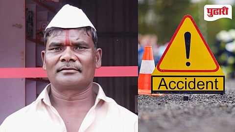 kolhapur Accident | नागाव फाटा येथे अपघात शिरोलीतील कामगार ठार!