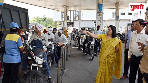 Chandrapur collector surprise visit