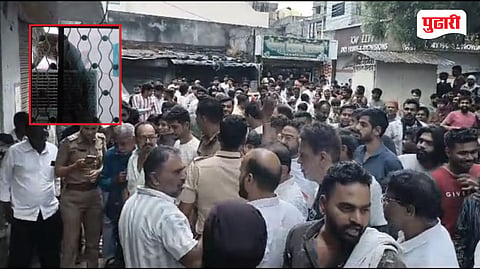 Amravati Leopard Rescue | रामपुरी कॅम्पमधील बिबट्या जेरबंद, पकडण्यासाठी 6 तासांचे शर्थीचे प्रयत्न