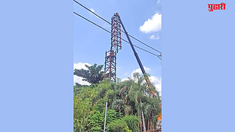 Dombivli hoarding safety issue