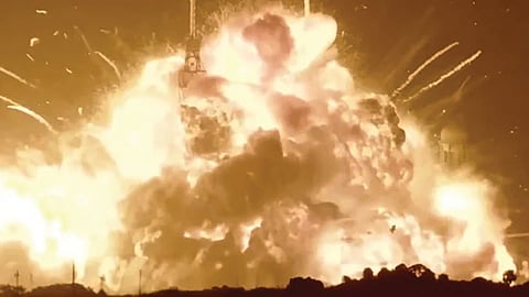 New Glenn Rocket Explosion |