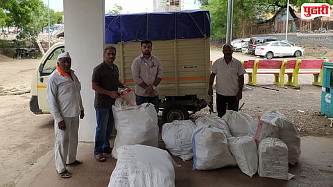 Nashik News : देवळा शहरात गुटखा वाहतुकीवर मोठी कारवाई; ४.९३ लाखांचा मुद्देमाल जप्त, चालकावर गुन्हा दाखल