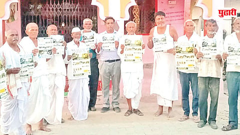 Parbhani farmers protest