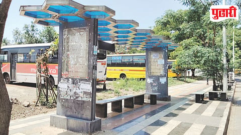 Pimple Gurav PMPML Bus Shelter