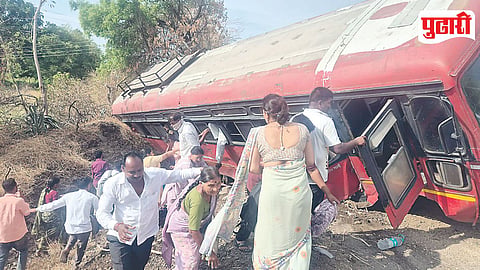 Pathardi ST Bus Accident