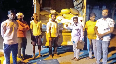 Rice seizure: अन्नभाग्यचा १,७८० किलो तांदूळ जप्त