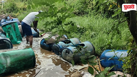 Illegal Liquor Crackdown