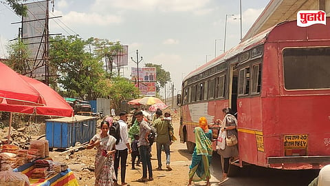 Murbad bus stand reconstruction