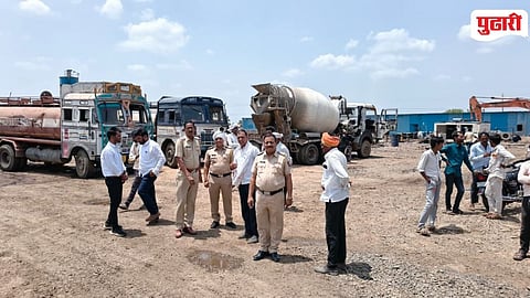 Jintur Farmers Protest Crusher Machine