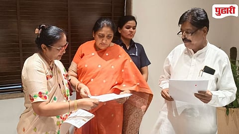 Shobha Bachhav meet Sunetra Pawar