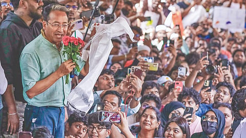 Cockroach Janta Party Protest |