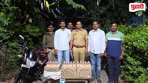Sambhajinagar Pishor Police Liquor Seizure