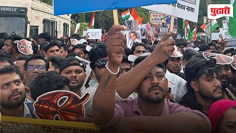Nagpur politics | शिक्षणमंत्र्यांच्या राजीनाम्याशिवाय दिल्लीतून हटणार नाही; अभिजित दीपके