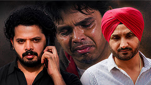 Sreesanth vs Harbhajan Singh