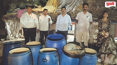 Illegal Liquor Raid