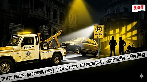Pune Towing Action: