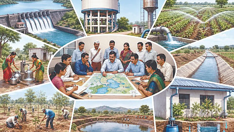 Sangli water management: प्रशासनाकडून पाणी व्यवस्थापनाचा बोजवारा