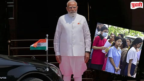 PM Modi Delhi Airport