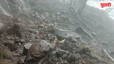 Raigad fort news | किल्ले रायगड दरड कोसळल्याने पायरी मार्ग 'इतके' दिवस राहणार बंद