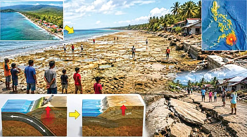 Earthquake Sea Receding |