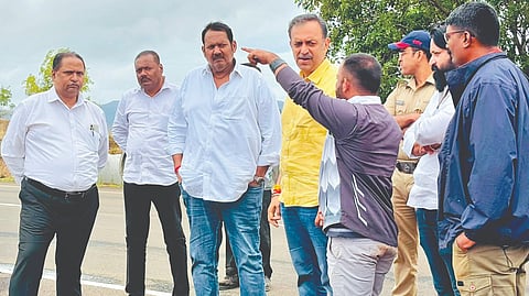 Udayanraje Bhosale : खा. उदयनराजे भोसले यांच्याकडून कास जलवाहिनी कामाची पाहणी