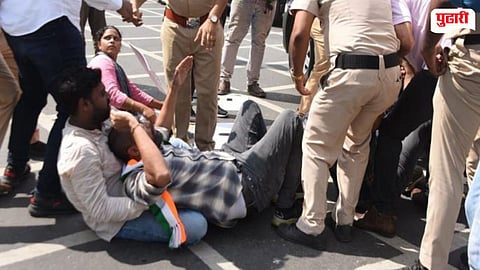 Youth Congress protest