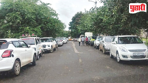 Moshi RTO Parking Issue