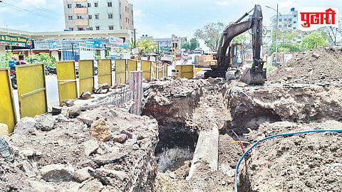 Drainage Work Delay