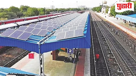 Solar Railway Stations