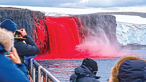 Blood Waterfall Mystery |